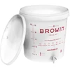 Fermentation bucket 30 L with BROWIN printing and tap DE - 5 ['for fermentation', ' for wine', ' for beer', ' fermenter 30 L', ' fermentation bucket', ' fermentation container with scale']