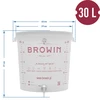 Fermentation bucket 30 L with printing and tap - 10 ['container for fermentation', ' container with scale', ' for wine', ' for beer', ' for alcohol']