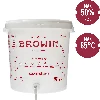 Fermentation bucket 30 L with printing, tap and plastic airlock UA - 6 ['fermentation container', ' fermentation bucket', ' fermentation bucket', ' fermentation containers', ' fermentation container for wine', ' fermentation bucket with tap', ' biowin fermentation bucket', ' brow fermentation bucket']