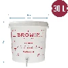 Fermentation bucket 30 L with printing, tap and plastic airlock UA - 14 ['fermentation container', ' fermentation bucket', ' fermentation bucket', ' fermentation containers', ' fermentation container for wine', ' fermentation bucket with tap', ' biowin fermentation bucket', ' brow fermentation bucket']