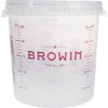 Fermentation container with an overprint and a lid, 30 L - 3 ['fermentation container', ' fermentation bucket', ' small fermentation bucket', ' fermentation container', ' fermentation container for wine', ' fermentation containers for wine', ' biowin fermentation bucket', ' browin fermentation bucket']