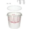 Fermentation container with an overprint and a lid, 30 L  - 1 ['fermentation container', ' fermentation bucket', ' small fermentation bucket', ' fermentation container', ' fermentation container for wine', ' fermentation containers for wine', ' biowin fermentation bucket', ' browin fermentation bucket']