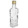 Flora 250 ml bottle with screw cap, 6 pcs. - 3 ['glass bottles', ' decorative bottles', ' decorative bottles', ' liquor bottles', ' home-made liquor bottles', ' glass juice bottles', ' decorative liquor bottles', ' decorative gift bottles', ' clear glass bottles']