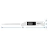 Folding electronic thermometer -10°C...+200°C - 3 ['kitchen thermometer', ' cooking thermometer', ' folding thermometers', ' folding thermometer', ' LCD thermometer', ' electronic thermometer', ' cooking thermometers', ' thermometers for cooking']