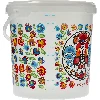 Food bucket "GWIOZDA" 10 L with lid - 3 ['garden bucket', ' bucket with lid', ' bucket for the garden', ' bucket with lid', ' lockable bucket', ' lockable bucket', ' printed bucket', ' for mushrooms']