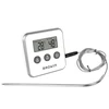 Food thermometer with probe (0°C to 250°C) mix - 2 ['food thermometer', ' for cooking', ' for smoking', ' for roasting', ' meat thermometer', ' thermometer for pastries', ' culinary thermometer', ' universal thermometer']