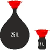 Funnel for jars and demijohns Ø160 mm - 2 ['jar funnel', ' demijohn funnel', ' jar filling funnel', ' funnel for preserves', ' wide funnel for jars', ' home preserves accessories', ' kitchen gadget']