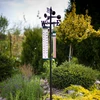 Garden weather station - thermometer , weather vane , rain gauge 1400 mm - 2 