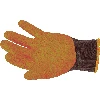 Gardening gloves with claws – orange - 2 ['garden gloves', ' clawed gloves']