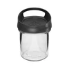 Glass container, 350 ml, with a lid for hanging  - 1 ['container', ' container', ' glass container with cap', ' glass container for hanging', ' cap with handle', ' container for hanging', ' container for spices', ' container for loose products', ' innovative cap', ' container container 350 ml']