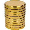 Golden twist-off lid Ø89/6 - 10 pcs - 4 ['twist-off lid', ' golden twist-off lid', ' twist-off lids', ' lids', ' lid', ' golden lid for jar', ' lids for preserves', ' Ø89 lids', ' set of lids for jars']
