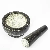 Granite mortar with pestle, 10cm - 2 ['Granite mortar', ' mortar with piston', ' stone mortar', ' mortar of stone', ' kitchen mortar', ' mortar for herbs']