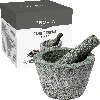 Granite mortar with pestle, 13cm - 8 ['Granite mortar', ' mortar with piston', ' stone mortar', ' mortar of stone', ' kitchen mortar', ' mortar for herbs']
