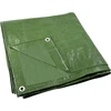 Green tarpaulin 4x5 m , 65g/m2  - 1 