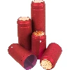 Heat Shrink Perforated Capsules Ø31mm , 100pcs. , red colour  - 1 ['Perforated foils', ' bottle neck foils', ' heat shrink bottle foils', ' heat shrink foils', ' foils for bottles']
