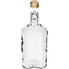 Hip flask 500 mL with a screw cap, 6 pcs. - 6 ['500 ml bottle', ' flask', ' tincture bottle', ' alcohol bottle', ' half liter bottle', ' bottle set']