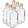 Hip flask 500 mL with a screw cap, 6 pcs. - 9 ['500 ml bottle', ' flask', ' tincture bottle', ' alcohol bottle', ' half liter bottle', ' bottle set']