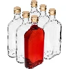 Hip flask 500 mL with a screw cap, 6 pcs. - 8 ['500 ml bottle', ' flask', ' tincture bottle', ' alcohol bottle', ' half liter bottle', ' bottle set']