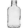 Hip flask bottle for infusion liqueurs, 100 ml - 10 pcs - 2 ['hip flask bottle', ' bottle for infusion liqueur', ' bottle for liqueur', ' 100 mL bottles', ' olive bottles', ' small 100 ml bottles', ' small glass bottles']