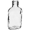 Hip flask bottle for infusion liqueurs, 100 ml - 10 pcs - 3 ['hip flask bottle', ' bottle for infusion liqueur', ' bottle for liqueur', ' 100 mL bottles', ' olive bottles', ' small 100 ml bottles', ' small glass bottles']