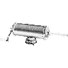 Horizontal stuffer 2,5 kg with a silicon piston - 4 ['sausage stuffer', ' stuffer for sausages', ' sausage stuffer', ' horizontal stuffer', ' sausage filler', ' meat filler', ' home stuffer', ' catering stuffer', ' butcher equipment']