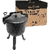 Hunting pot - 7 L cast iron - 6 ['cast iron cauldron', ' fireplace cauldron', ' Hungarian cauldron', ' hunting pot', ' gift']