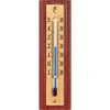 Indoor thermometer with a golden scale (-10°C to +50°C) 12cm, mix  - 1 ['indoor thermometer', ' room thermometer', ' thermometer for indoors', ' home thermometer', ' thermometer', ' wooden room thermometer', ' thermometer easy-to-read scale', ' thermometer for hanging', ' traditional thermometer']