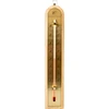 Indoor thermometer with a golden scale (-10°C to +60°C) 28cm mix  - 1 ['indoor thermometer', ' room thermometer', ' thermometer for indoors', ' home thermometer', ' thermometer', ' wooden room thermometer', ' thermometer easy-to-read scale', ' thermometer golden scale', ' thermometer for hanging']