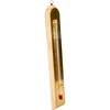 Indoor thermometer with a golden scale (-10°C to +60°C) 28cm mix - 3 ['indoor thermometer', ' room thermometer', ' thermometer for indoors', ' home thermometer', ' thermometer', ' wooden room thermometer', ' thermometer easy-to-read scale', ' thermometer golden scale', ' thermometer for hanging']