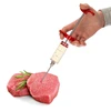 Injector 30 ml + 2 needles + curing salt with vitamin C - 9 ['homemade processed meat', ' smoking', ' homemade products', ' homemade product', ' processed meat', ' white sausage', ' sausage smoking', ' sausage', ' processed meat', ' self-made products', ' curing', ' injecting', ' injector', ' curing brine', ' brine', ' tenderiser for steaks', ' meat tenderiser', ' curing salt with vitamin C.']