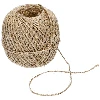 Jute twine 1,5 mm / 100 m / 100 g - 3 ['cord of jute', ' jute cord', ' cord for tomatoes', ' cord for cucumbers', ' natural cord', ' eco-friendly cord', ' macramé cord', ' binding cord', ' craft cord']