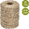 Jute twine 2 mm / 110 m / 250 g - 4 ['cord of jute', ' jute cord', ' cord for tomatoes', ' cord for cucumbers', ' natural cord', ' eco-friendly cord', ' macramé cord', ' binding cord', ' craft cord']