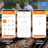 Kitchen thermometer with Bluetooth, 2 probes - 10 ['cooking thermometer', ' food thermometer', ' for cooking', ' for smoking', ' for baking', ' meat thermometer', ' cake thermometer', ' bluetooth thermometer', ' universal thermometer', ' best cooking thermometer', ' thermometer with probe', ' thermometer with app', ' gift idea']