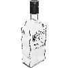 Klasztorna bottle 0.5 L, with screw cap, Moonshine print  - 1 ['printed bottle', ' moonshine bottle', ' liquor bottle', ' vodka bottle', ' vodka bottle', ' decorative bottle', ' 500 ml bottle', ' glass bottle', ' wedding bottle', ' bottle with cap', ' moonshine bottle', ' browin bottles', ' super bottle', ' wave bottle']
