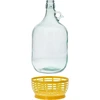 Lady demijohn 5 L with a holder - 2 