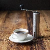 Manual coffee grinder - adjustable, steel - 9 ['coffee grinder', ' manual grinder', '']
