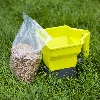 Manual seeder, 3 L - 4 ['manual seed and fertiliser dispenser', ' garden seed dispenser', ' manual seed spreading', ' seeder for grass', ' fertiliser dispenser', ' grass fertilising', ' lawn fertilising']