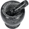 Marble kitchen mortar, black, Ø 10.5 cm - 2 ['mortar', ' mortar and pestle', ' marble mortar', ' stone mortar', ' mortar made of stone', ' kitchen mortar', ' mortar for herbs', ' mortar made of marble', ' decorative mortar', ' mortar for kitchen', ' mortar for herbs', ' mortar for spices', ' elegant mortar', ' attractive mortar']