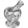 Marble kitchen mortar, grey, Ø 10.5 cm  - 1 ['mortar', ' mortar and pestle', ' marble mortar', ' stone mortar', ' mortar made of stone', ' kitchen mortar', ' mortar for herbs', ' mortar made of marble', ' decorative mortar', ' mortar for kitchen', ' mortar for herbs', ' mortar for spices', ' elegant mortar', ' attractive mortar', ' grey mortar']
