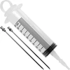 Meat injector with 2 injection needles  - 1 ['sausage', ' meat', ' meat syringe', ' stainless steel needles', ' injection needle', ' meat', ' curing needle']