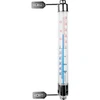 Mercury-free outdoor window thermometer with metal frame  (-50°C to +50°C) 20cm  - 1 ['mercury-free outdoor thermometer', ' thermometer', ' outdoor window thermometer', ' thermometer legible scale', ' plastic thermometer', ' window thermometer', ' balcony thermometer', ' two-sided thermometer', ' self-adhesive thermometer']