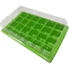 Mini greenhouse / 24 cells seed trays - 3 pcs.  - 1 