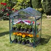 Mini greenhouse with 2 shelves 69x49x95cm - 2 
