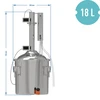 Modular convex still - basic kit - 11 ['distillation kit', ' modular still', ' simple periodic distillation', ' how to distil', ' inexpensive still', ' catalytic filter', ' for whisky', ' gin', ' calvados']