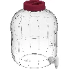 Multi-functional jar with small tap 10 L - 2 ['PET jar', ' plastic jar', ' jar made of plastic', ' multi-purpose jar', ' shatterproof jar', ' jar with tap', ' jar with small tap', ' lemonade jar', ' jar with lid and stopper']