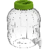 Multi-functional jar with small tap 5 L - 2 ['PET jar', ' plastic jar', ' jar made of plastic', ' multi-purpose jar', ' shatterproof jar', ' jar with tap', ' jar with small tap', ' lemonade jar', ' jar with lid and stopper', ' 5 L jar', ' lemonade', ' citronade', ' punch', ' decanting']