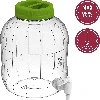 Multi-functional jar with small tap 5 L - 5 ['PET jar', ' plastic jar', ' jar made of plastic', ' multi-purpose jar', ' shatterproof jar', ' jar with tap', ' jar with small tap', ' lemonade jar', ' jar with lid and stopper', ' 5 L jar', ' lemonade', ' citronade', ' punch', ' decanting']
