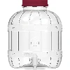 Multi-functional jar with small tap 8 L - 3 ['PET jar', ' plastic jar', ' jar made of plastic', ' multi-purpose jar', ' shatterproof jar', ' jar with tap', ' jar with small tap', ' lemonade jar', ' jar with lid and stopper']