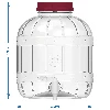 Multi-functional jar with small tap 8 L - 9 ['PET jar', ' plastic jar', ' jar made of plastic', ' multi-purpose jar', ' shatterproof jar', ' jar with tap', ' jar with small tap', ' lemonade jar', ' jar with lid and stopper']