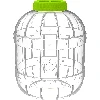 Multifunctional jar, 10 L  - 1 ['jars for preserves', ' jar', ' jar for cucumbers', ' for infusion liquor', ' 10 L jar', ' certified jar', ' shatterproof jar', ' universal jar', ' multifunctional jar', ' jar for preserves', ' plastic jar', ' PET jar']